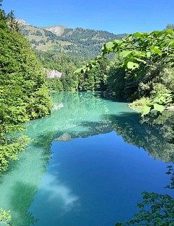 Vue du lac depuis le pont