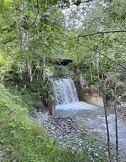 Cascade sur le deuxième sentier