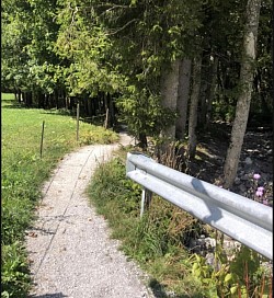 Sentier de la passerelle d’Aigue-Noire
