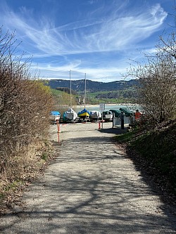 L’espace canoë ensuite aller à gauche