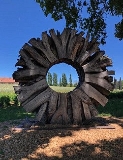 Une des sculptures