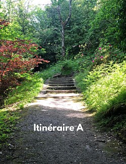 Début de l'itineraire A