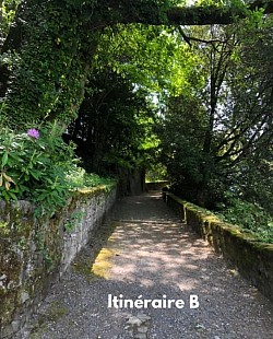 Début de l'itineraire B