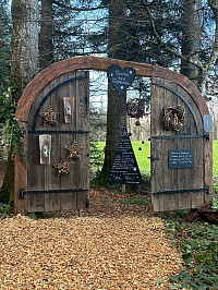 Entrée du sentier de l’avent