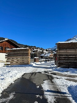 Sentier à proximité de la scierie