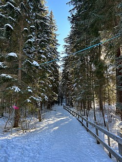 Sentier partant à droite