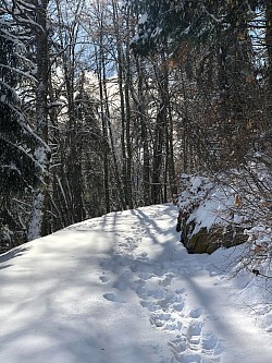 Départ du chemin du Renardeau