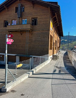 Chemin à proximité du Ferien Lager Haus