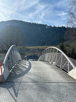 Vue grand pont depuis le deuxième sentier