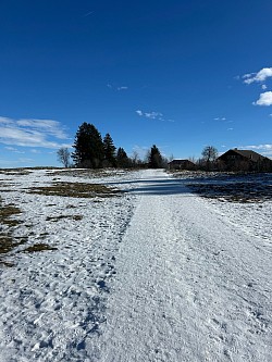 Départ du sentier