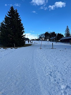 Vue du sentier à mi-parcours
