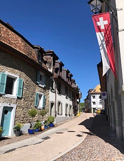 Le joli village de Corseaux